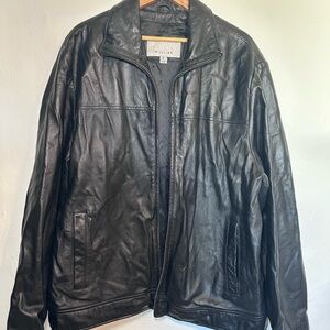Wilsons Leather Black Jacket